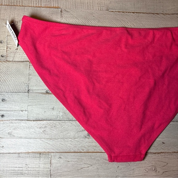 Old Navy Women’s Low-Rise Terry Classic Bikini Swim Bottoms Pink Size 3X - Picture 10 of 13